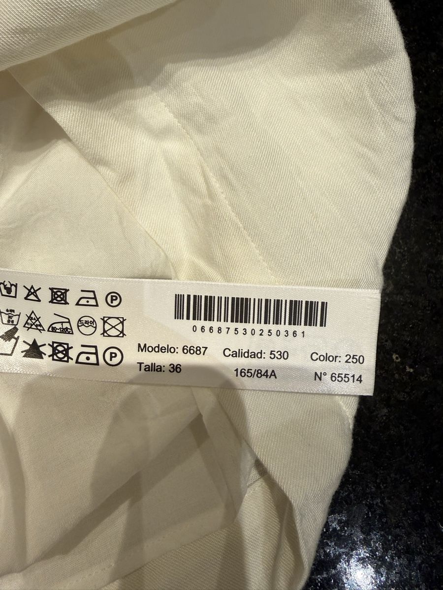 Massimo Dutti Robes: Weisses Leinenkleid von Massimo Dutti – Neuf (Voir description) à St.Gallen par vivi___ 5