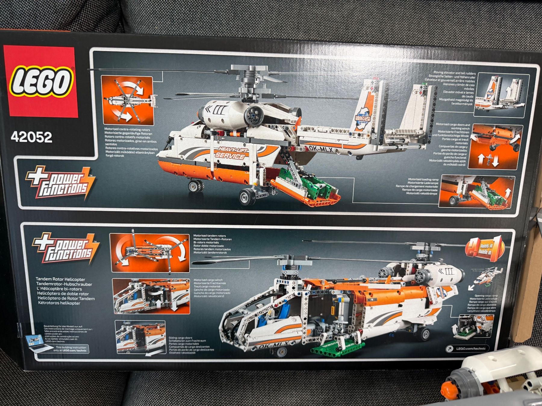 Lego Kit di costruzioni: LEGO Technic 42052 Schwerlasthubschrauber mit Anleitung&OVP – Usato da Riehen venduto da Nyenhuis 1