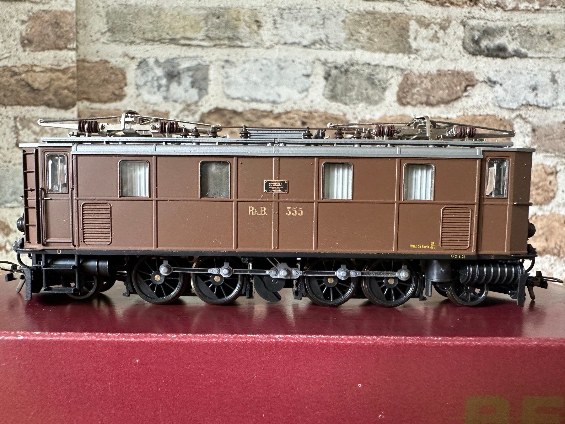 Bemo Modellini di ferrovie: Bemo RhB Ge 4/6 & 5 Güterwagen – Nuovo (secondo la descrizione) da Pfaffnau venduto da Rex2603 2