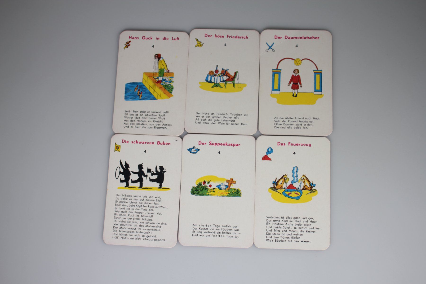 Spiele: Struwwelpeter Kartenspiel Vintage – Gebraucht aus Basel von IRMAundFRED 1