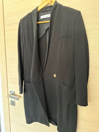 ROBE BLAZER DÉCOLLETÉE IRO t. 38 noire