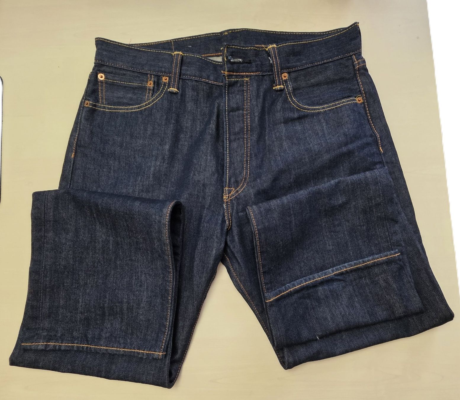 Jeans: Herren Jeans Levi Strauss & Co. dunkelblau – Nuovo (secondo la descrizione) da Rotkreuz venduto da sheyenne72 1