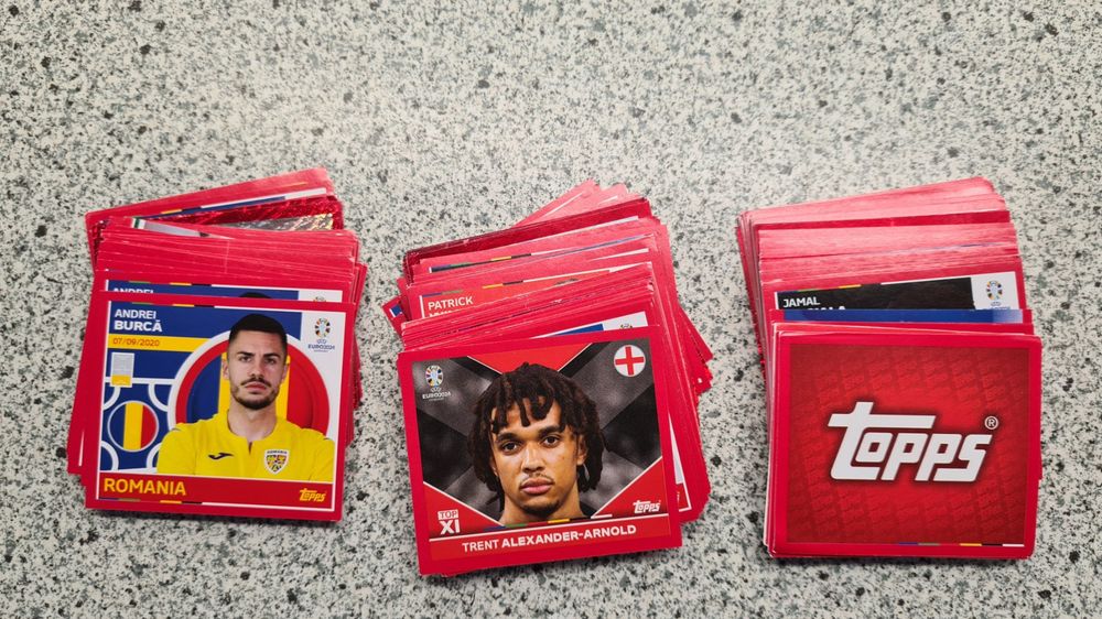Topps Sticker 172 Bilder Euro / EM 2024 (Gebraucht) in Schlieren für ...