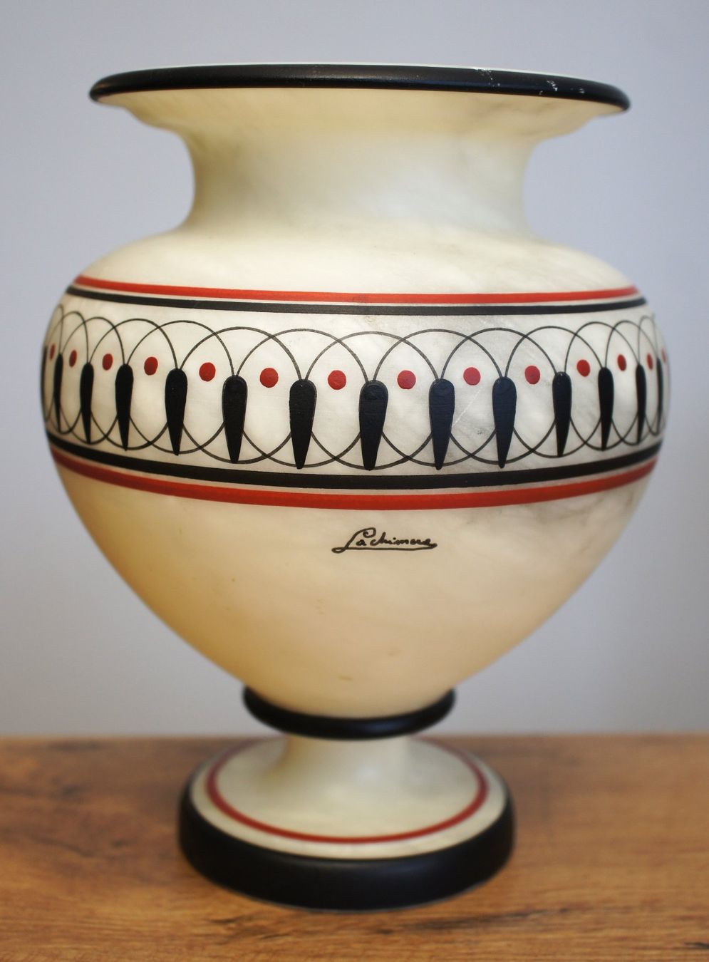 Vasi & Recipienti: Alabaster Vase signiert – Usato da Kriens venduto da 1mars10