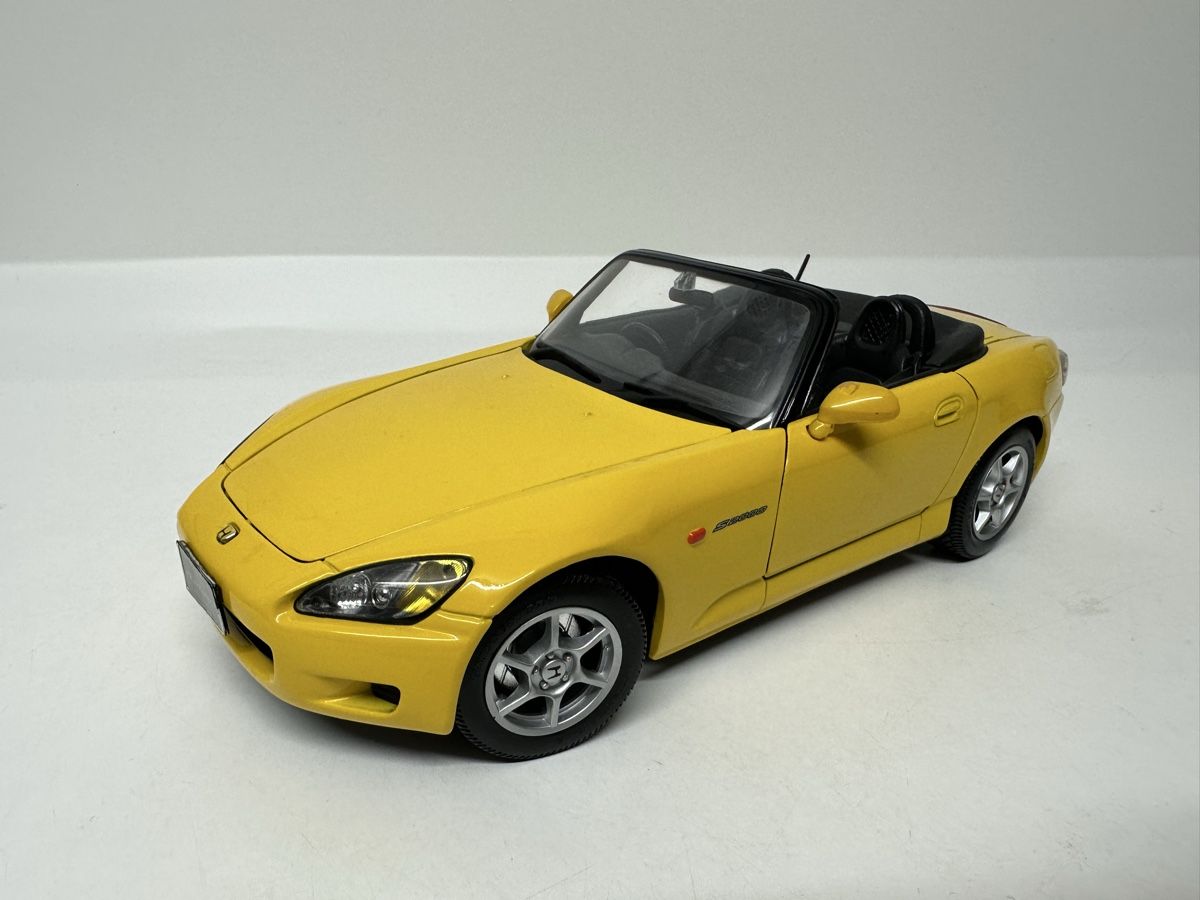 Maisto Modellautos: Honda S2000 1:18, gelb, MAISTO – Gebraucht aus Zofingen von rf9_x2xt 1