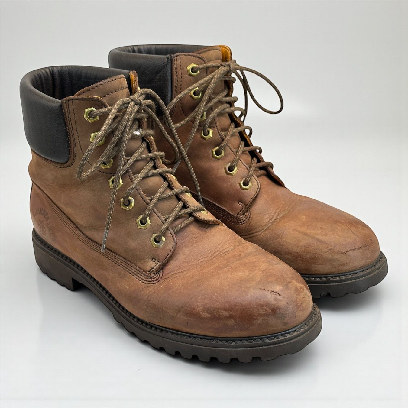 Scarpe da uomo: Bottes LUMBERJACK authentiques en cuir, Pointure 45 – Usato da Morges venduto da Novantica