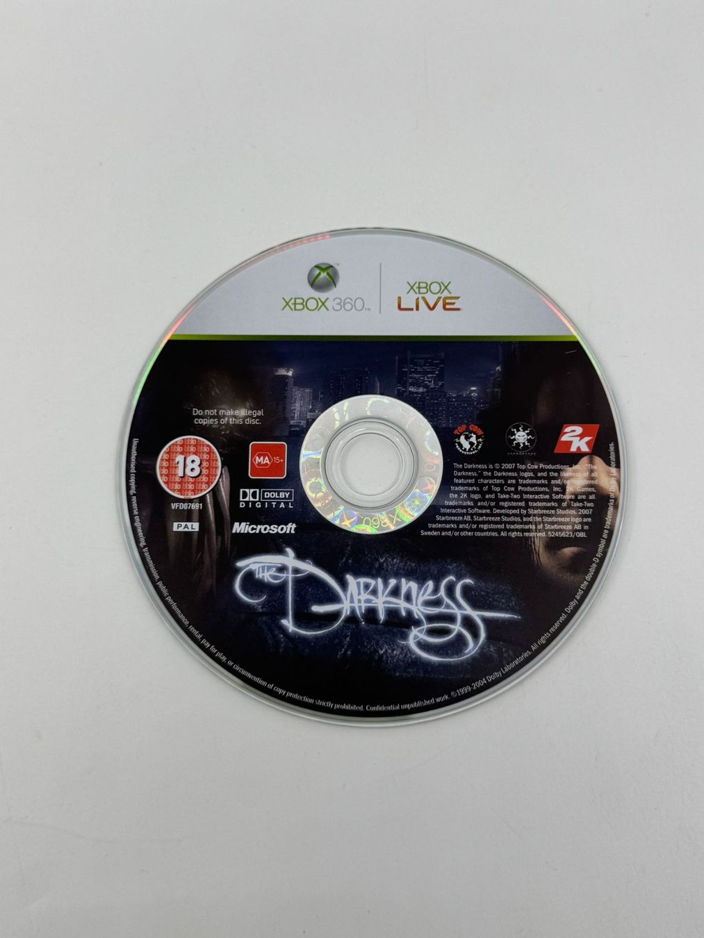 Giochi: The Darkness (XBOX 360) – Usato da Herisau venduto da Seyashop1