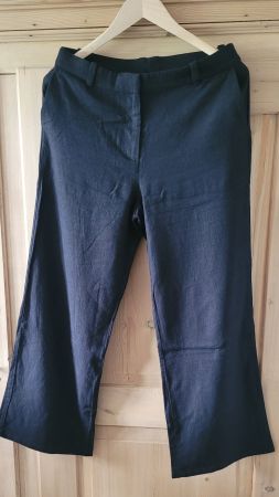 Leinen-Viskose Hose, 38