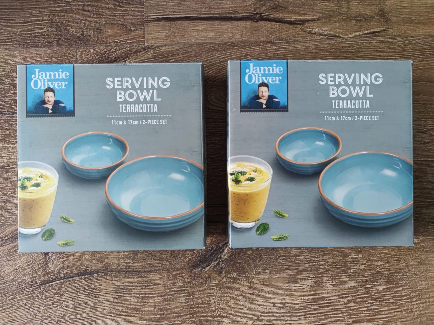 Set di piatti: 2 Jamie Oliver Serving Bowl / Schale - Terracotta – Nuovo e nell'imballaggio originale da Fribourg venduto da Elyngwen