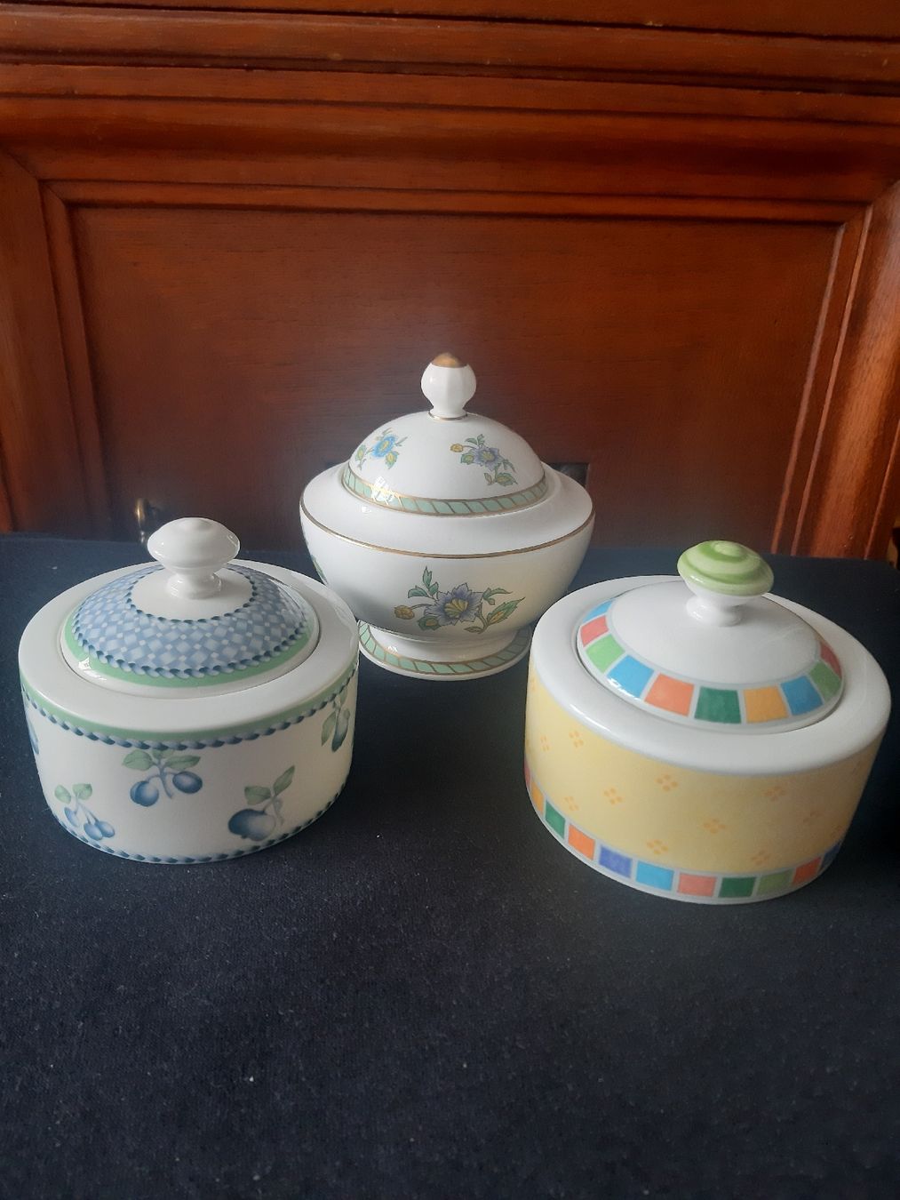 Villeroy & Boch Zuccheriere: 3 Zuckerdosen V&B. – Nuovo e nell'imballaggio originale da Schattdorf venduto da epp_db95