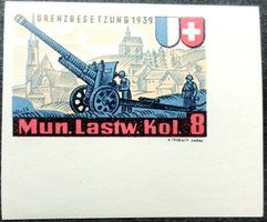 Soldatenmarke 2.WK, Mun Lastw Kol 8, geschn, Wi Trsp 39-2