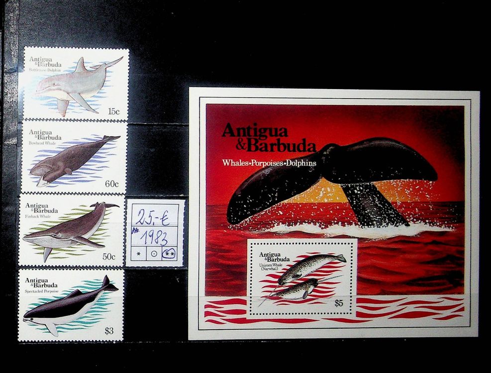 Antigua Et Barbuda – Lot De 50 Timbres Divers – Collection Philatélie – Qualité Prophila – Cadeau Collectionneur