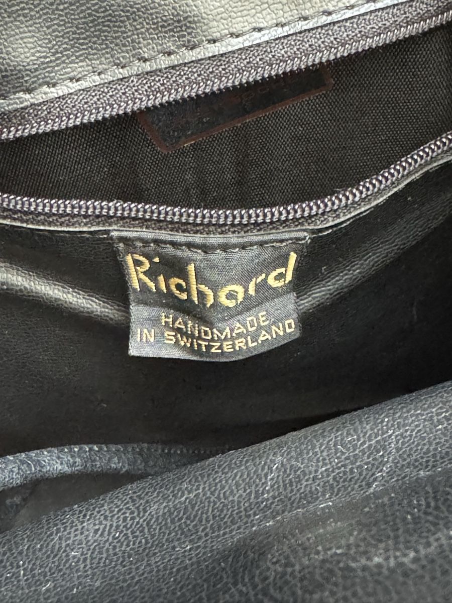 Zaini: Ledertasche Leder backpack Rücksack Richard handmade Leder – Usato da Obfelden venduto da cesarina10 3