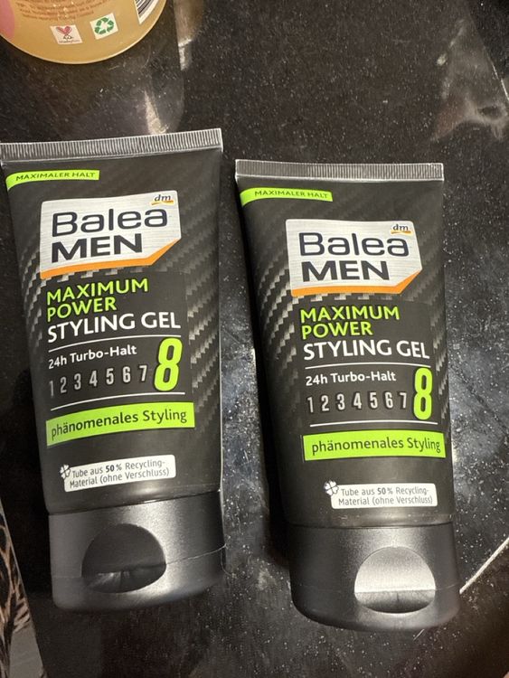 Balea Men Styling Gel Maximum Power, 2 Stück, Neu! 50 (Neu und ...