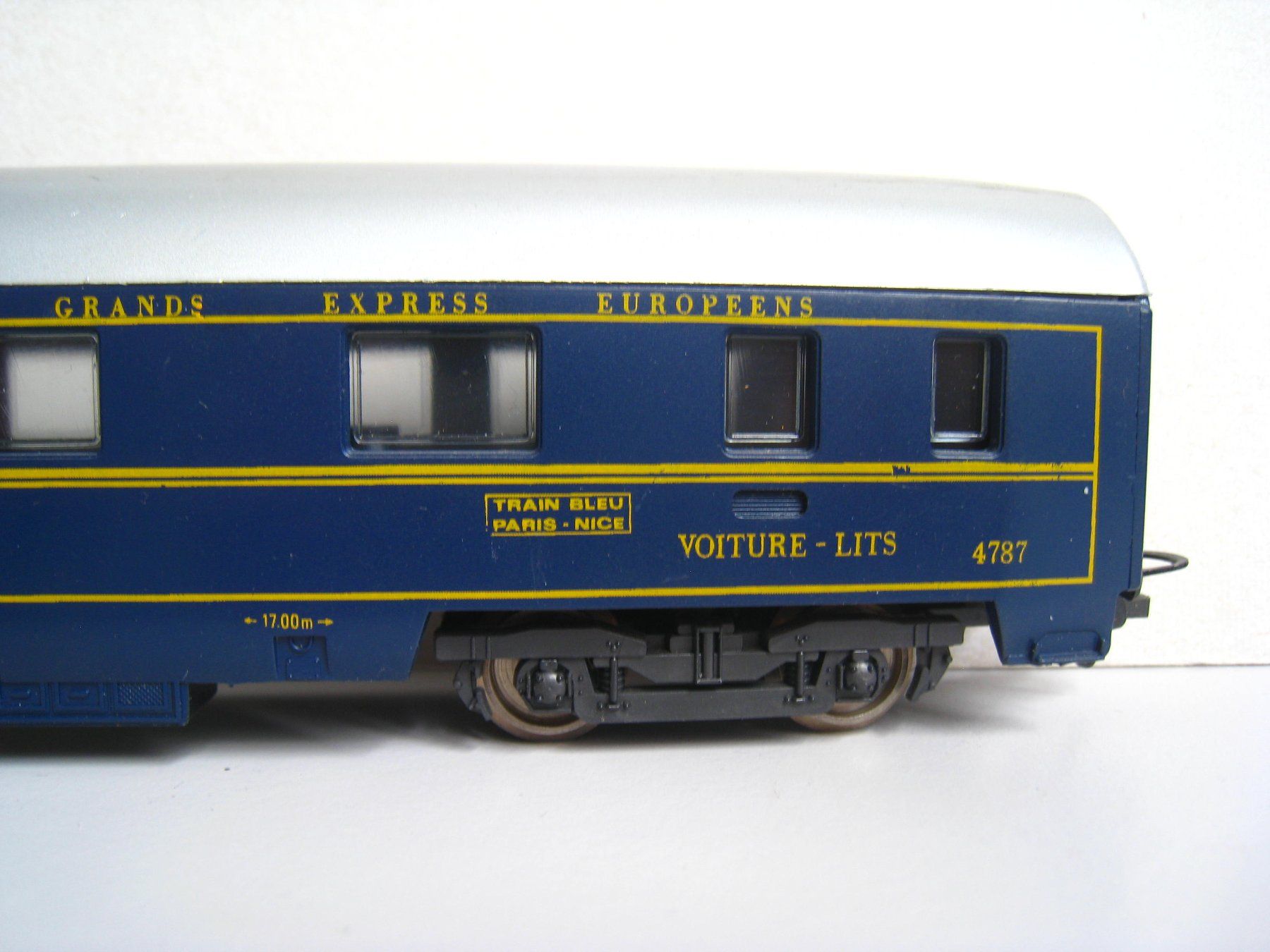 Lima Modellini di ferrovie: Lima CIWL Schlaf-Wagen Nummer 4787,  9203 – Usato da Buchs ZH venduto da swiss-train 2