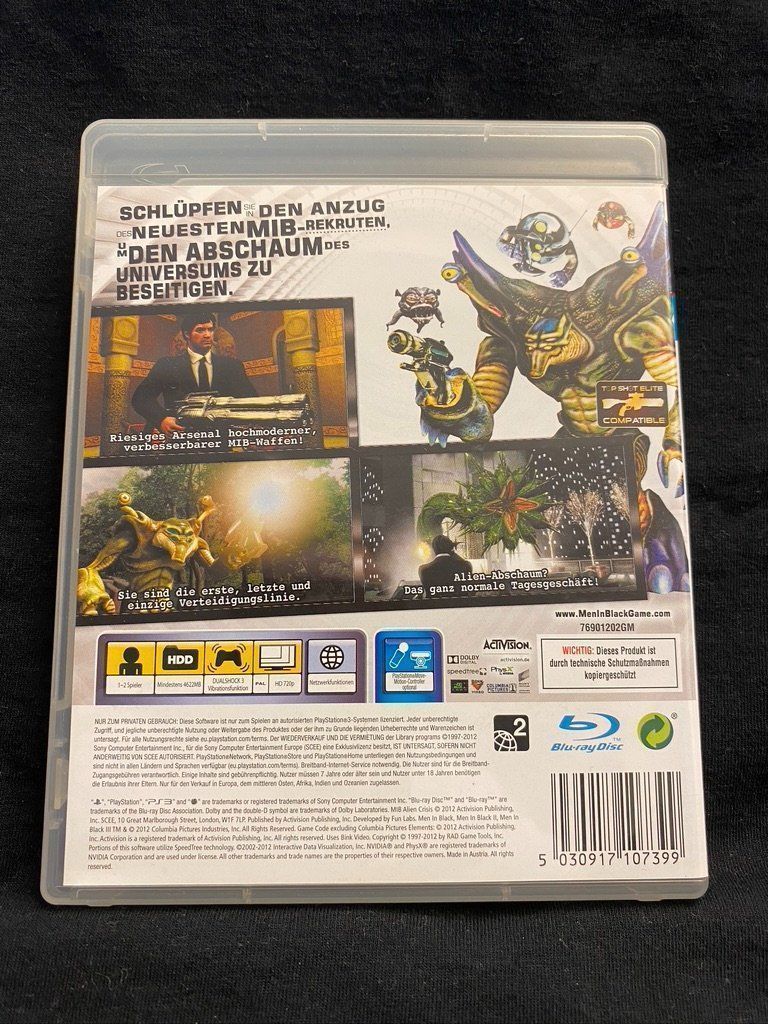 Giochi: MIB Alien Crisis I PS3 I Men in Black – Usato da Küssnacht am Rigi venduto da Bionicmax 2