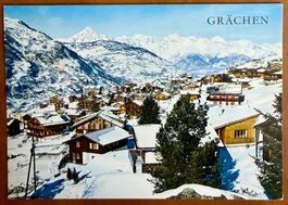 Grächen - Winter 1970