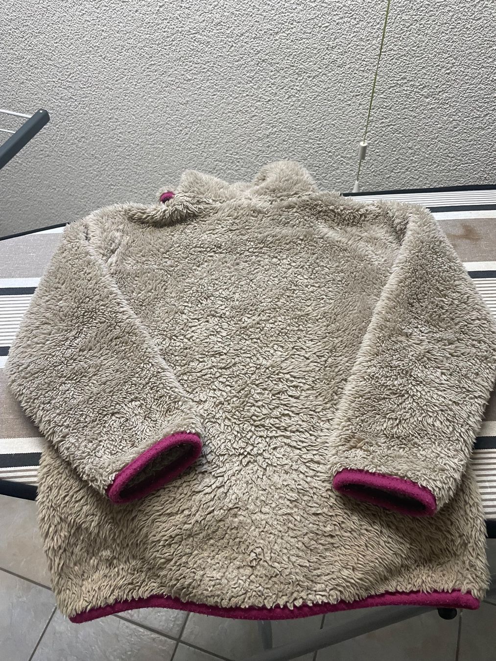 Giacche & Cappotti: Kinderjacke ,kap , hellbraun 122,Teddypl – Usato da Pfeffingen venduto da Purzzeli 1