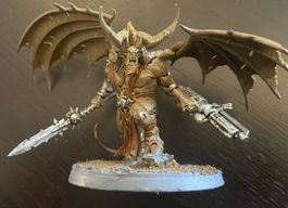 Warhammer 40K Demone Prince dipinto a mano !!!