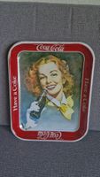 Vintage 1950ger Jahre Coca Cola Tablett Werbung
