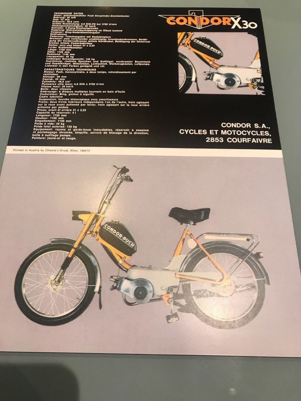 Puch Mofa-Ersatzteile: Puch x30 prospeckt top‪ – Neu (gemäss Beschreibung) aus Capolago von Lillo22 1
