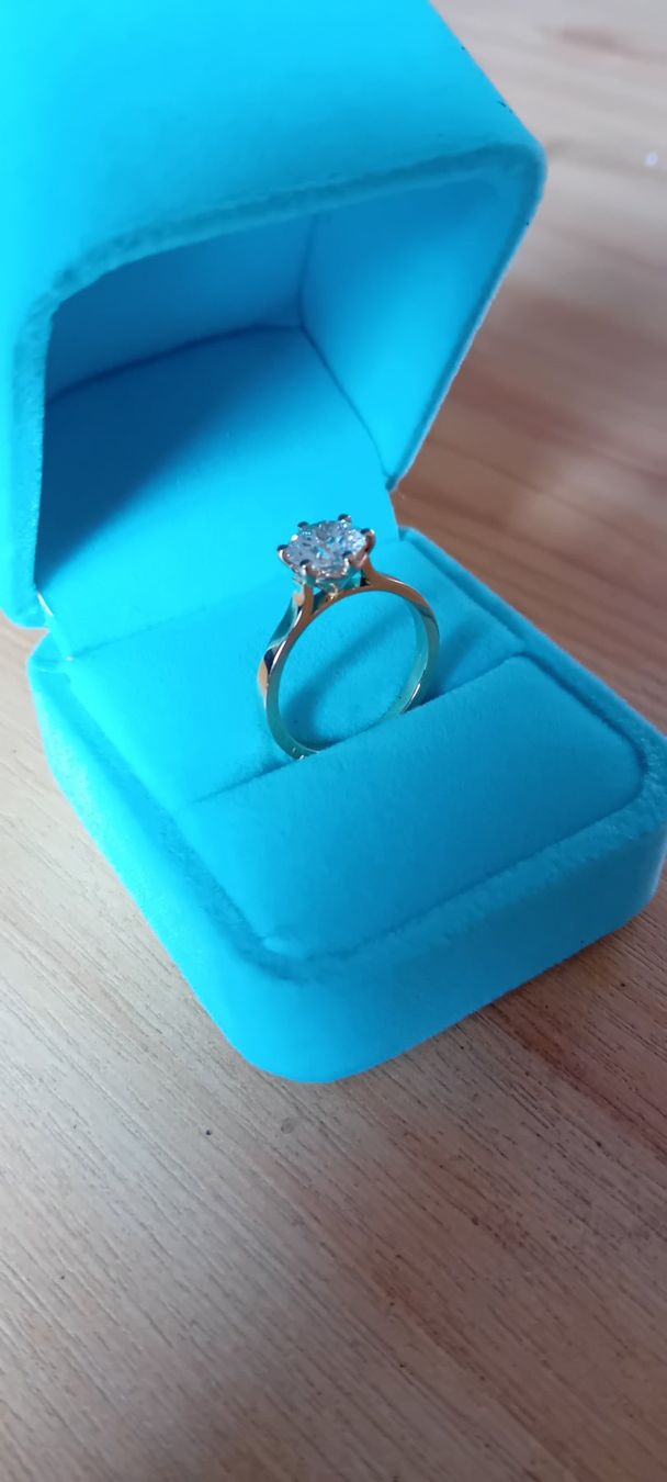 Ringe: Diamant Ring 1,4 ct 14k Gold – Gebraucht aus Zürich von mamima01 3