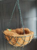 Hängekorb 30cm mit Kokoseinsatz neu