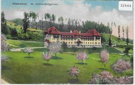 Blindenheim - St. Gallen-Heiligkreuz - Litho