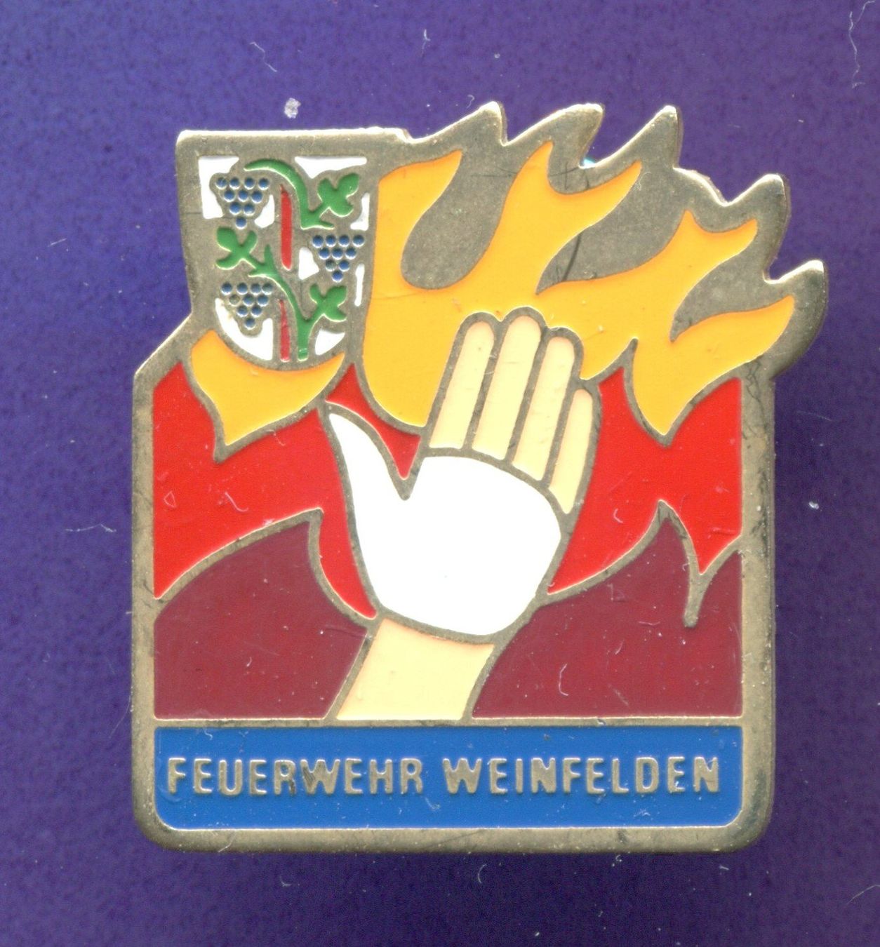 Placchette & Badge: Feuerwehr  WEINFELDEN – Usato da Winterthur venduto da Sammleroase