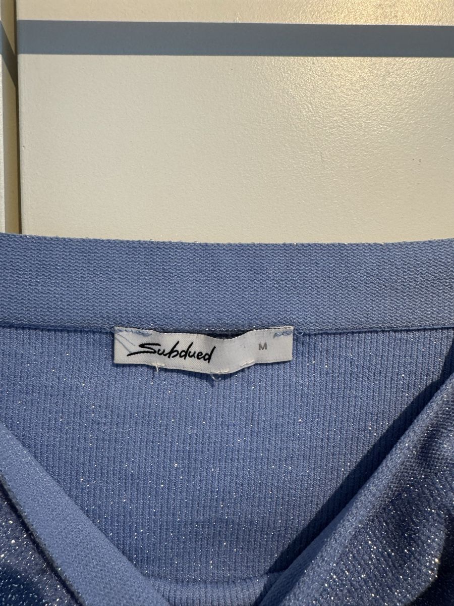 Top: Top Subdued paillette - Taille M – Usato da Genève venduto da sar_852v 1