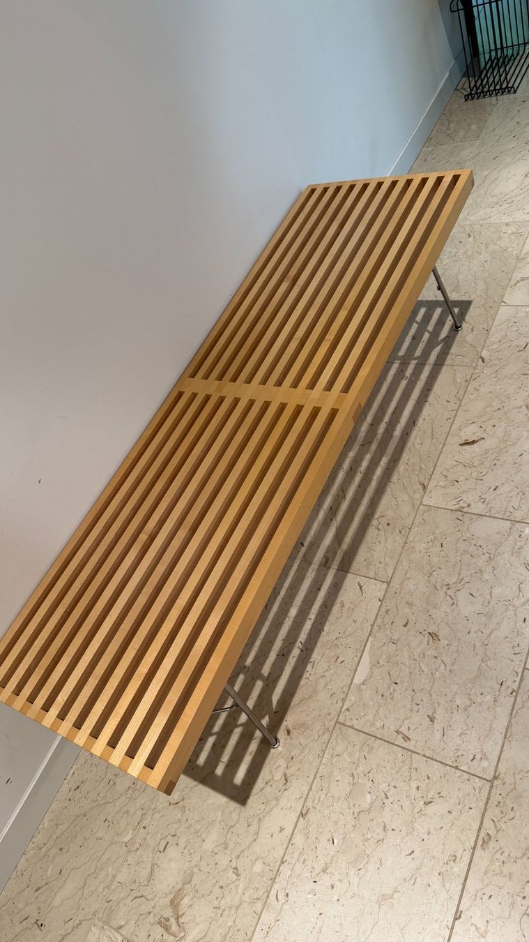 Bänke: Herman Miller Nelson Platform Bench 60" PB.60MUL, Ahorn – Gebraucht aus Zürich von FrederikBonde