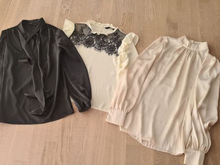 3 Leichte Blusen Gr. 36