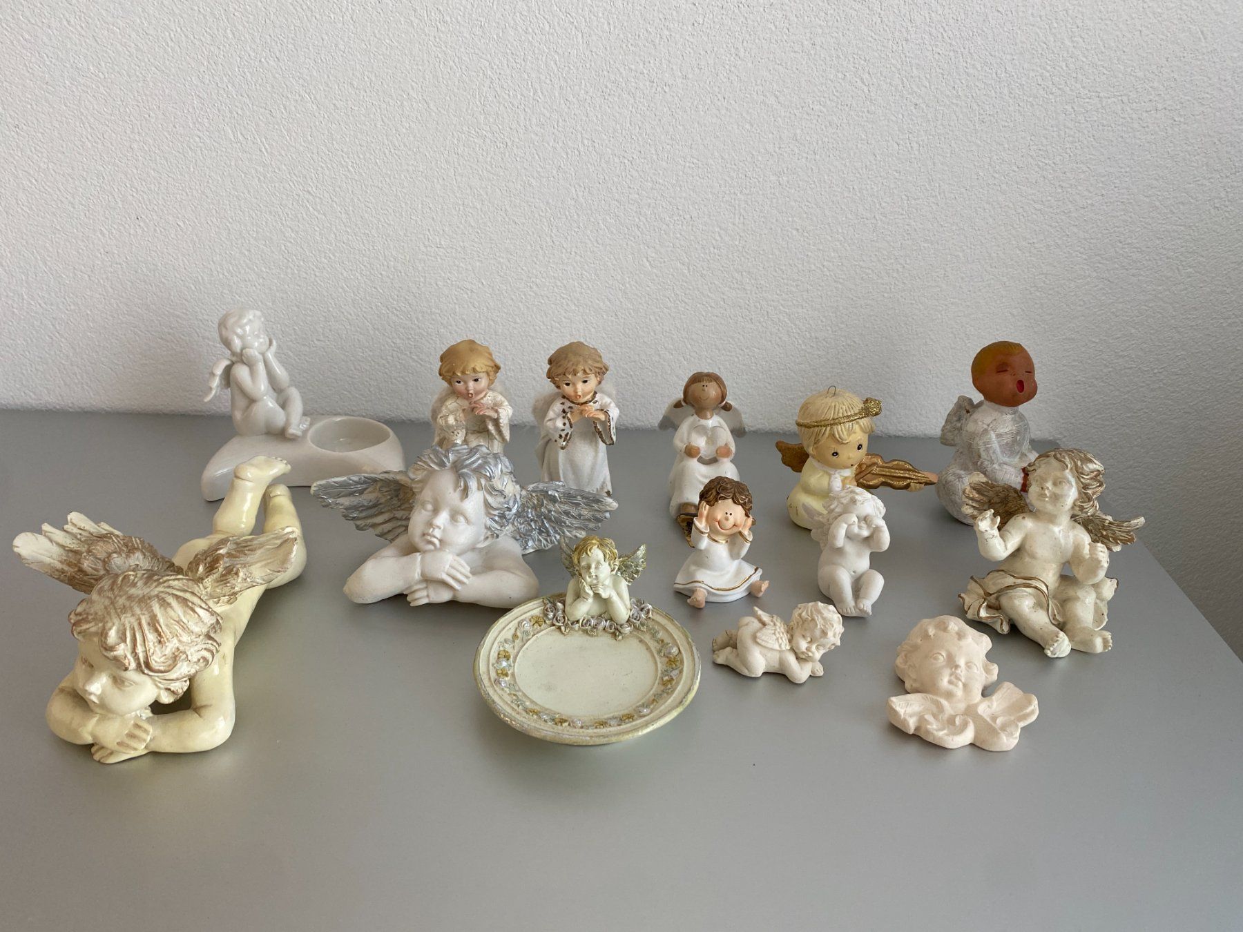 Figurines: Engelsammlung - 14 Stück – D'occasion à Gerolfingen par bac_287t
