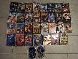 Mega DVD / Blu-ray Konvolut (ca. 30 Stk.) SHREK, BLACK/ AB 1
