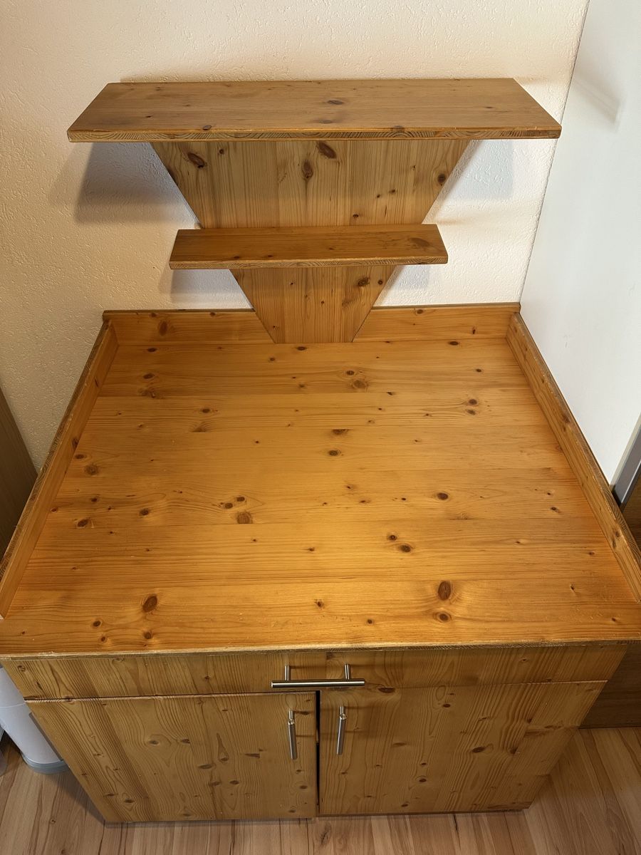 Fasciatoi & Accessori: Table à langer fabrication sur mesure – Usato da Longirod venduto da Flora017 1
