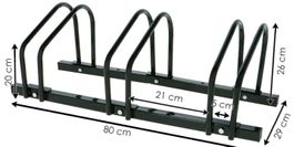 Fahrradständer für 3 Fahrräder zum Sparpreis