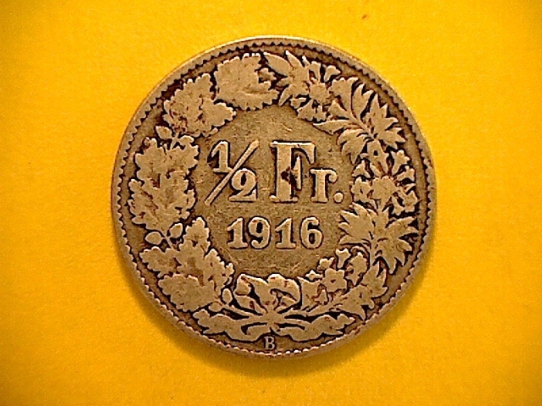 Tutti le monete: 50 Rp. 1916 – Usato da Buchs AG venduto da Ged8