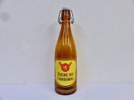 Bierflasche BIERE DU CARDINAL GLASHÜTTE SIEGWART
