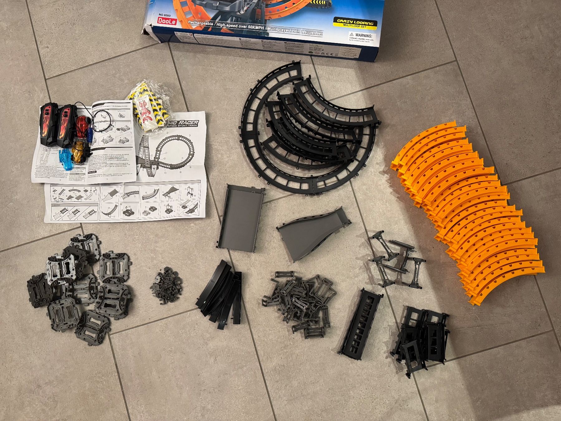 Giocattoli: Super sonic racer RC high speed stunt track – Usato da Hildisrieden venduto da lau_hxg8 1