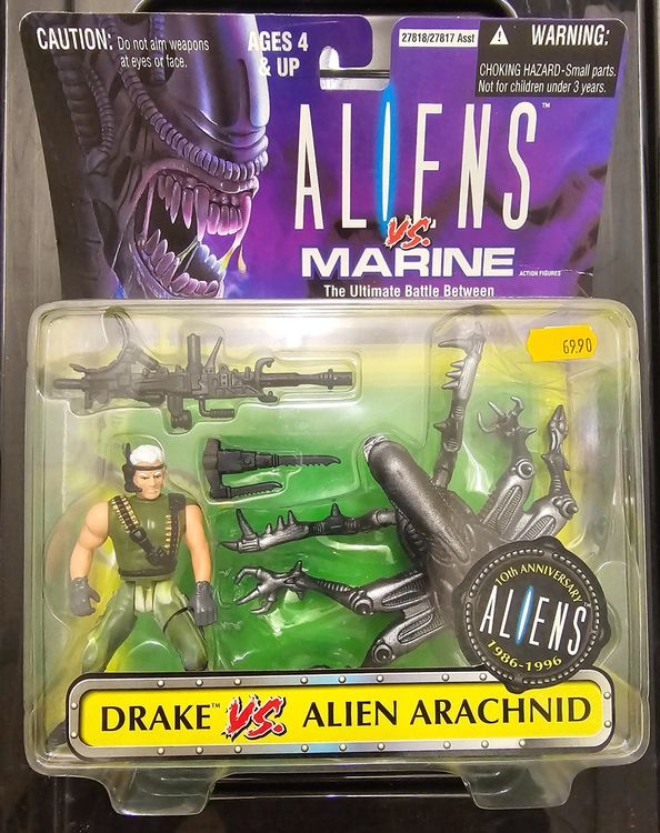 Aliens vs. Marine DRAKE VS. ARACHNID ALIEN von 1996 | Kaufen auf Ricardo