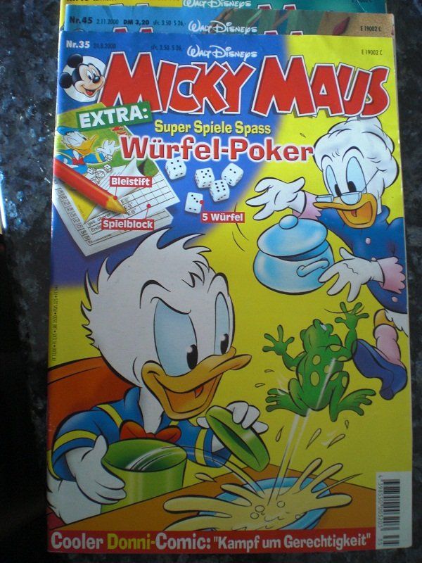 Comics: 7,5 kg - 85 Micky Maus Hefte aus 1990-2000 – Gebraucht aus Zürich von Zurich