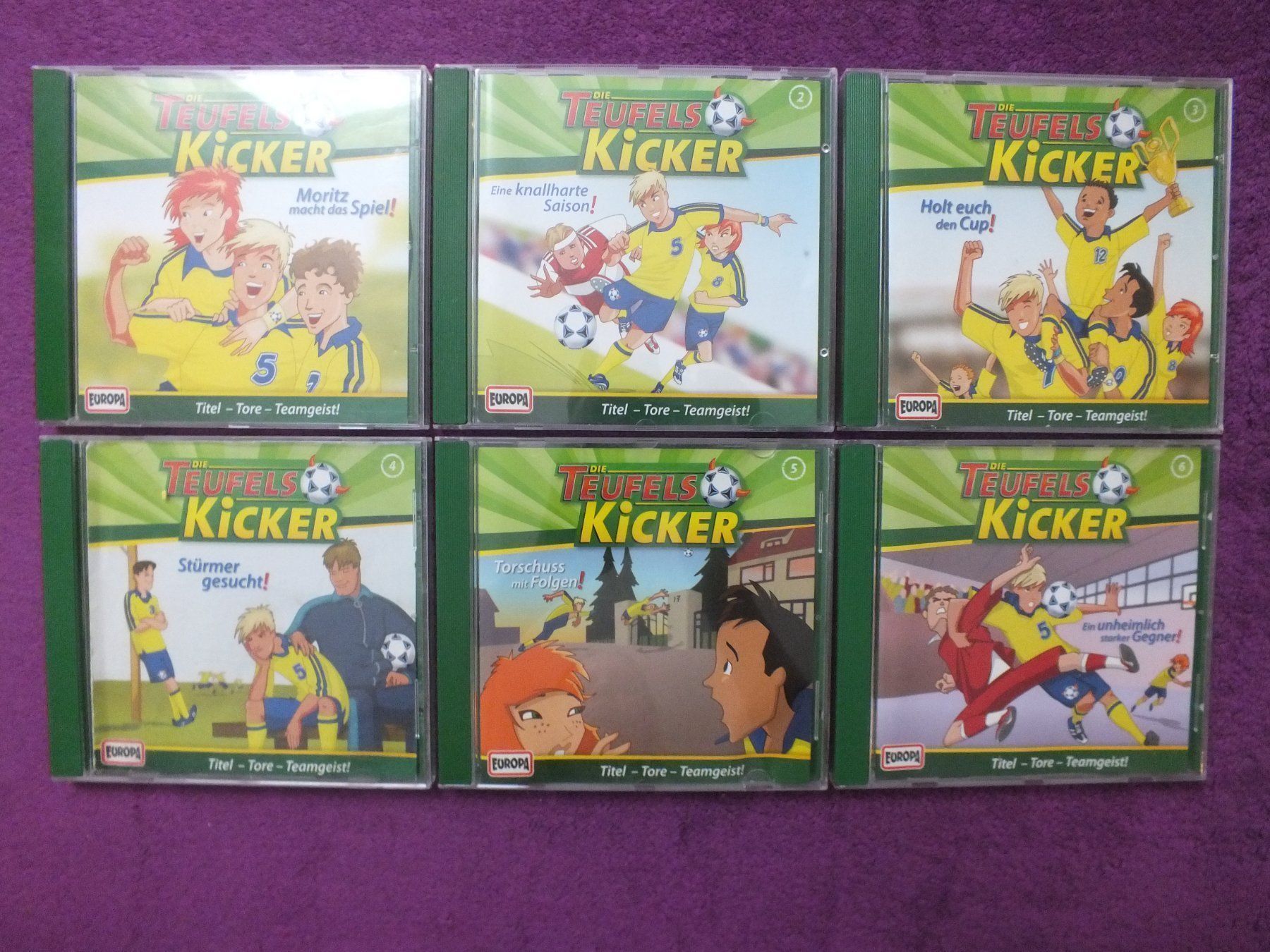 CDs: 6 - Die Teufels Kicker - Hörspiel - CD´s – Gebraucht aus Müllheim Dorf von Seeeule01