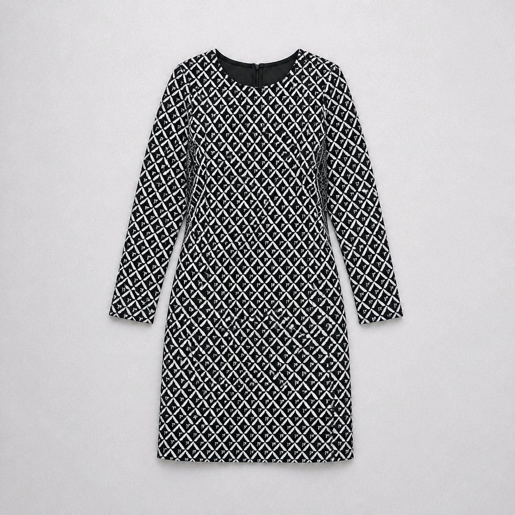 Kleider: cooles Business Kleid gemustert Gr. M neuw. – Neu (gemäss Beschreibung) aus Füllinsdorf von Sunnebliemli7