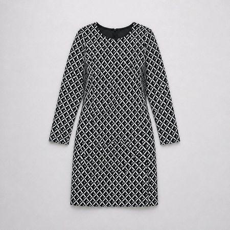 cooles Business Kleid gemustert Gr. M neuw.