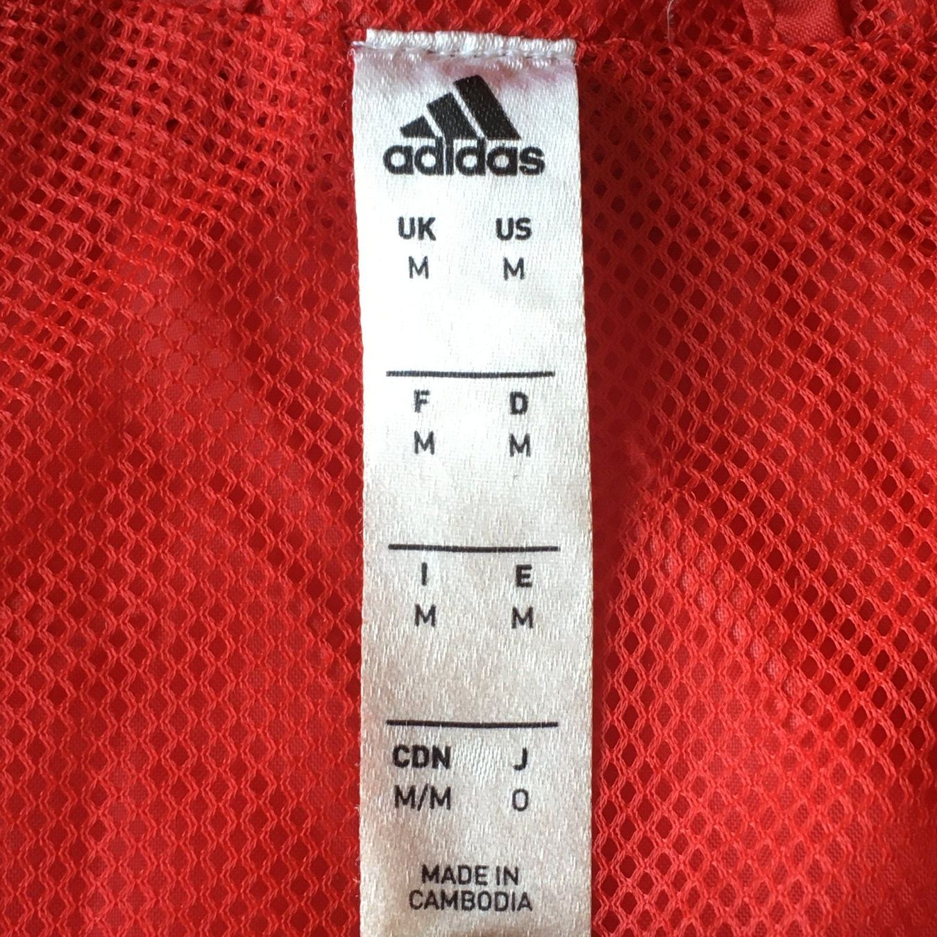 Adidas Giacche: Jacket Adidas Core 18 Rain Red Men M – Usato da Genève venduto da ang_7j7j 3