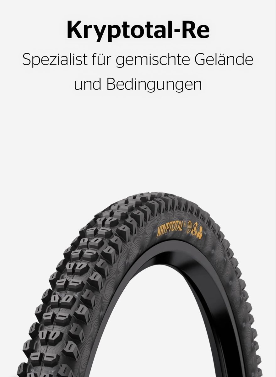 Continental Ersatzteile: Continental Kryptotal-Re Hinterrad Reifen, neu! – Neu und originalverpackt aus Oberwil-Lieli von Cobra808