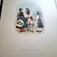 Sammlung historische Schweizer Trachten Drucke