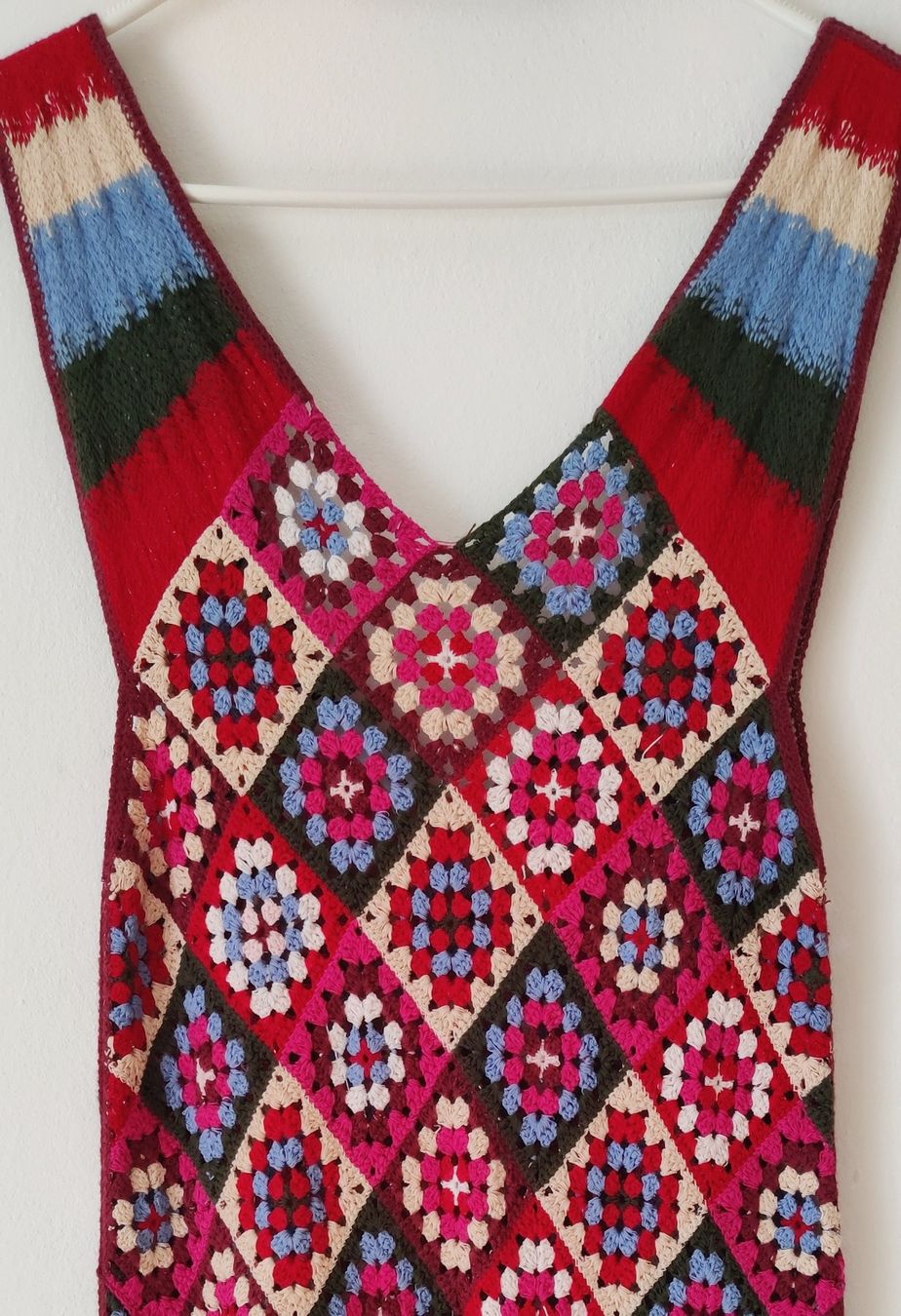 Zara Vestiti: ZARA Häckel Patchwork Maxi-Kleid Strickkleid Dress Robe Gr.M – Usato da Winterthur venduto da Lotusherz 1