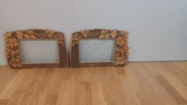 2 schöne antike Bilderrahmen 30cm x 20cm