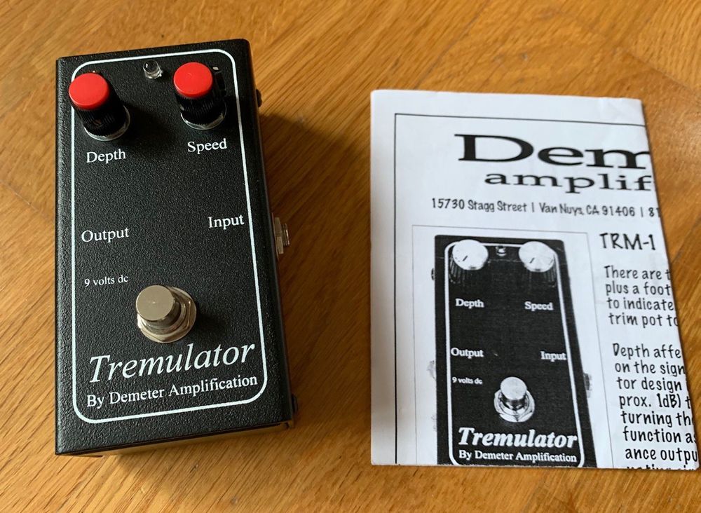 Demeter Tremulator TRM-1 analog tremolo | Acheter sur Ricardo